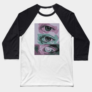 Trippy eyes Baseball T-Shirt